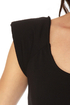 Space Race Midi Black Dress